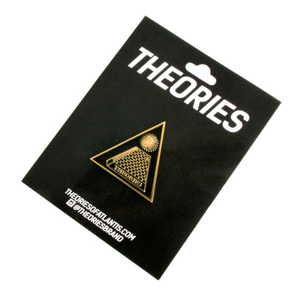 Theories Theoramid Enamel Pin