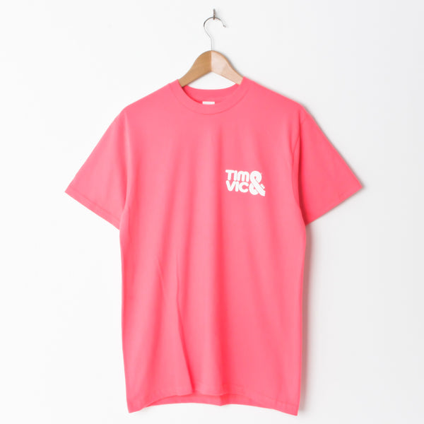 TIM&VIC 8 T-Shirt Pink (With Back Print) RESTOCK.