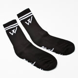 Wayward Lowgo Socks Black
