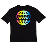 Wayward Worldwide T-Shirt Black (Back Print)